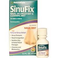 SinuFix, носовое противозастойное средство, 0,5 жидких унций (15 мл) - изображение