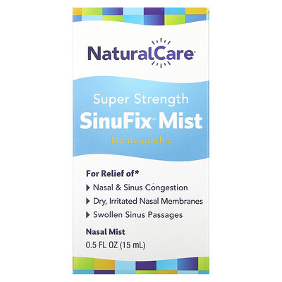 

NaturalCare SinuFix суперсильный назальный спрей 15 мл (0 5 жидк. унции)