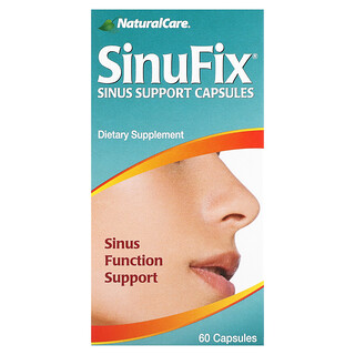 NaturalCare, SinuFix, Kapsul Pendukung Sinus, 60 Kapsul