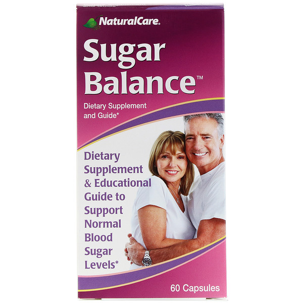 NaturalCare‏, Sugar Balance, 60 Capsules