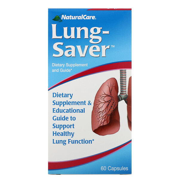 NaturalCare‏, Lung-Saver, 60 Capsules