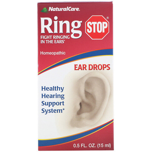 NaturalCare‏, Ring Stop, Ear Drops, 0.5 fl oz (15 ml)