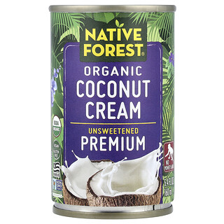 Native Forest, Crema de coco orgánico, Prémium, Sin endulzar, 160 ml (5,4 oz. líq.)