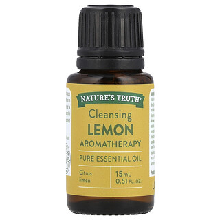 Nature's Truth, Pure Essential Oil, Cleansing Lemon, 0.51 fl oz (15 ml)