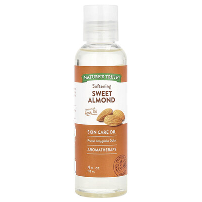 Product Image for Nature's Truth, Skincare Oil, Softening Sweet Almond, Unscented, 4 fl oz (118 ml)