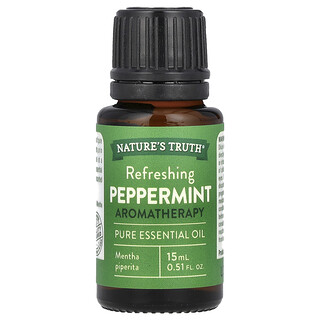 Nature's Truth, Čistý esenciálny olej, osviežujúca mäta pieporná, 15 ml