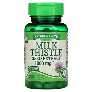 Nature's Truth, Milk Thistle Seed Extract, 1,000 mg, 100 Quick Release Capsules