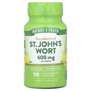 Nature's Truth, St. John's Wort, 90 Quick Release Capsules (300 mg per Capsule)