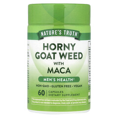 Horny Goat Weed з макою, 60 вегетаріанських капсул