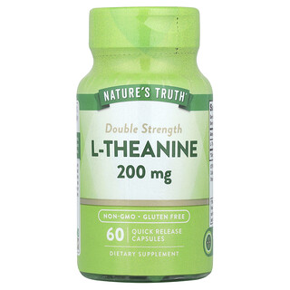 Nature's Truth, L-Theanine, 200 mg, 60 Quick Release Capsules