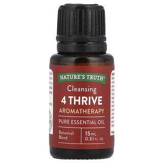 Nature's Truth, Pure Essential Oil, Cleansing 4 Thrive, 15 ml (0,51 fl. oz.)