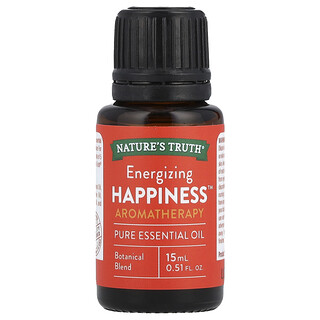 Nature's Truth, Aceite esencial puro, Felicidad energizante, 15 ml (0,51 oz. Líq.)