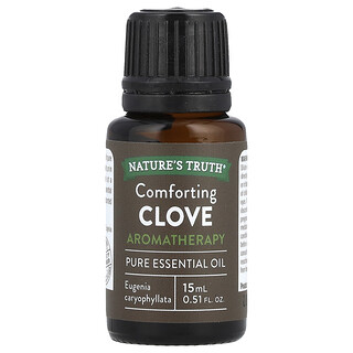 Nature's Truth, Ren eterisk olja, tröstande kryddnejlika, 15 ml (0.51 fl oz)