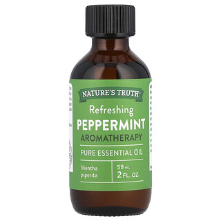 Nature's Truth, Tiszta illóolaj, frissítő borsmenta, 2 fl uncia (59 ml)