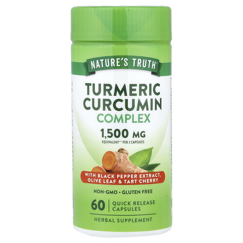 Nature's Truth, Turmeric Curcumin Complex, 60 Quick Release Capsules