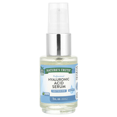 Nature's Truth, Sérum con ácido hialurónico, Sin fragancia, 30 ml (1 oz. Líq.)