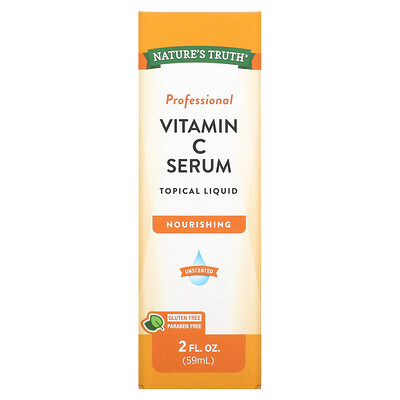 

Nature's Truth Vitamin C Serum Topical Liquid Unscented 2 fl oz (59 ml)