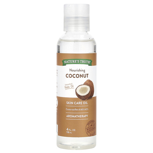 Nature's Truth Skin Care Oil, Nourishing Coconut, 4 fl oz (118 ml)