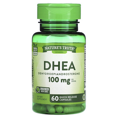 

Nature's Truth, DHEA, 50 mg, 60 Quick Release Capsules