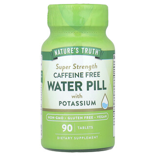 Nature's Truth, Comprimido à Base de Água com Potássio, Sem Cafeína, 90 Comprimidos