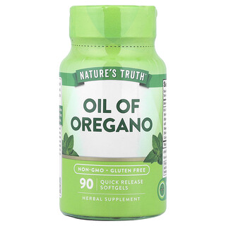 Nature's Truth, Oil of Oregano, 90 Quick Release Capsules (30.8 mg per Capsule)