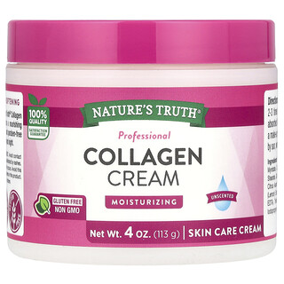Nature's Truth, Crème au collagène professionnel, Sans parfum, 113 g