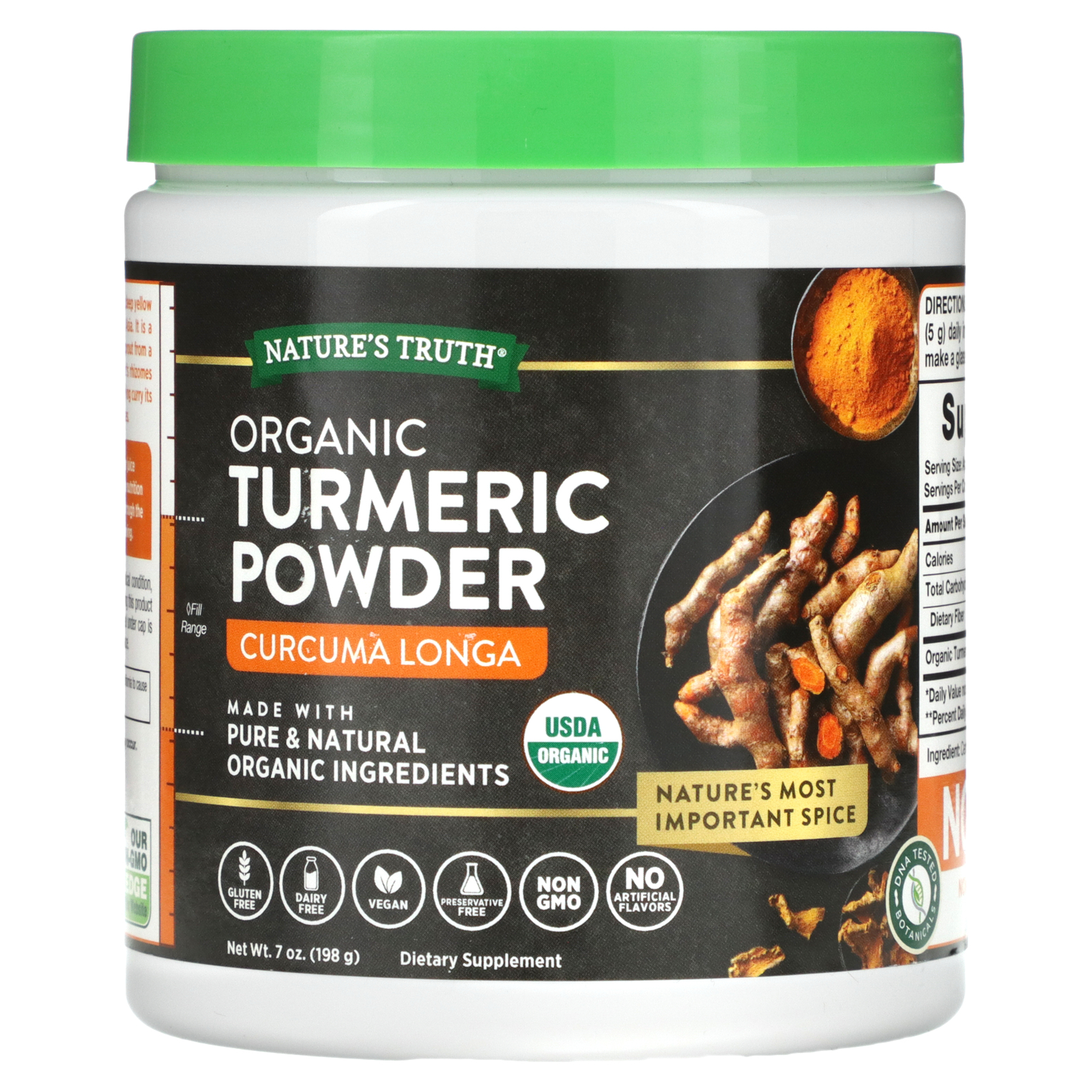 Nature S Truth Organic Turmeric Powder Oz G