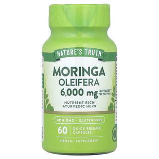 Nature's Truth, Moringa Oleifera, 60 Quick Release Capsules (3,000 mg per Capsule)
