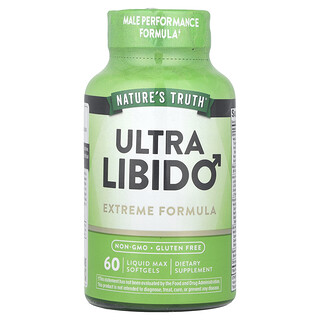 Nature's Truth, Ultra Libido, Extreme Formule, 60 Liquid Max Softgels