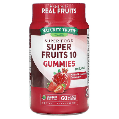 Nature's Truth Super Fruits 10 Gummies: A Comprehensive Overview