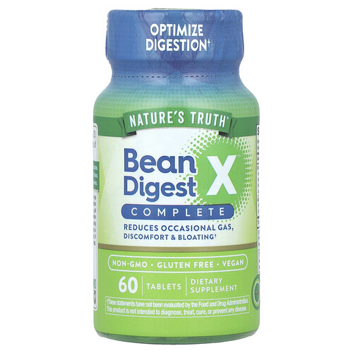 Nature's Truth Bean Digest X™ Complete, 60 Tablets