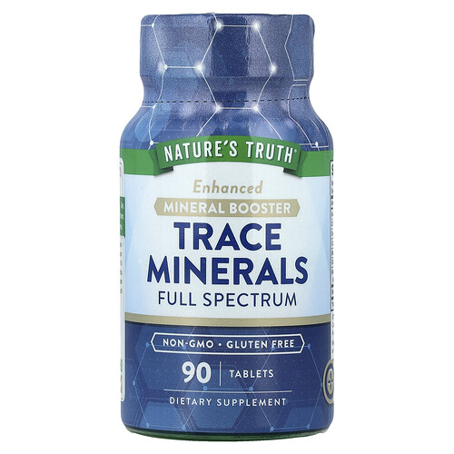 Nature's Truth Trace Minerals, Full Spectrum, 90 Tablets