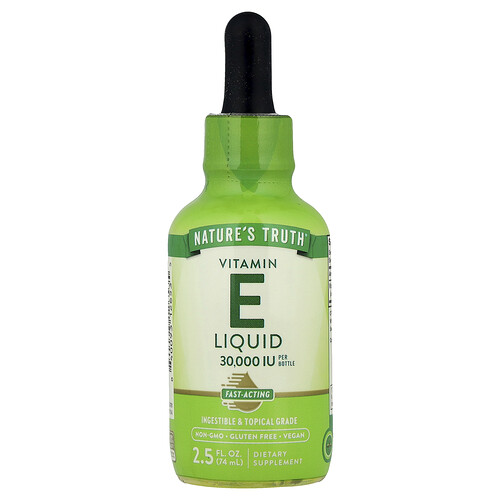 Nature's Truth, Vitamin E Liquid, flüssiges Vitamin E, 74 ml (2,5 fl. oz.)
