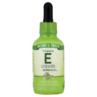 Nature's Truth, Vitamin E Liquid, 2.5 fl oz (74 ml)