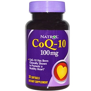 Нэтрол, CoQ-10, 100 mg, 30 Softgels отзывы