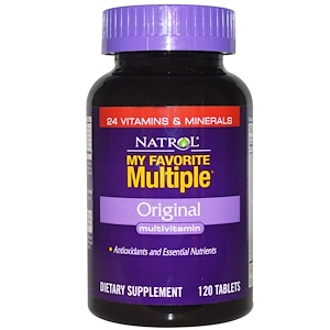 Нэтрол, My Favorite Multiple, Original Multivitamin, 120 Tablets отзывы