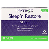 Natrol, Sleep ‘n Restore, 20 таблеток отзывы