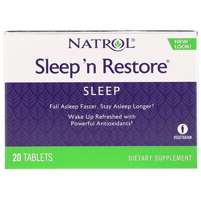 

Sleep 'n Restore, 20 таблеток