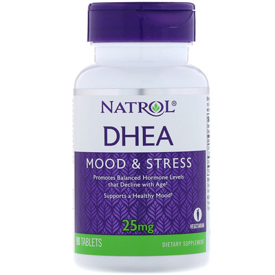 

DHEA, 25 мг, 90 таблеток