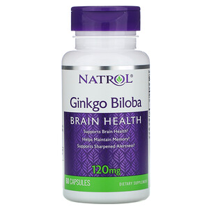 Отзывы о Нэтрол, Ginkgo Biloba, 120 mg, 60 Capsules
