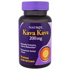 Natrol, Kava Kava, 200 mg, 30 Capsules