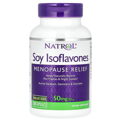 Photos - Other Sports Nutrition Natrol , Soy Isoflavones, 50 mg, 120 Capsules  NTL-03013 (10 mg per Capsule)
