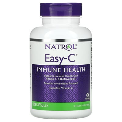 Natrol Easy-C, Immune Health, 120 Capsules