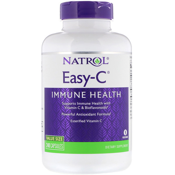 Natrol, Easy-C, 240 капсул