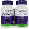 Melatonin, 3 mg, 2 Bottles, 60 Tablets Each