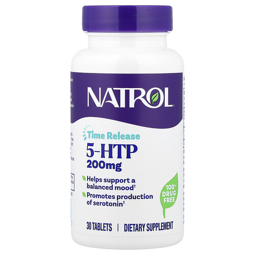 Natrol 5-HTP, Time Release, 30 Tablets