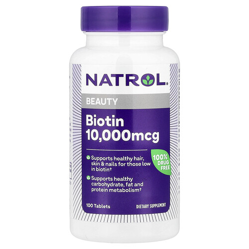 Natrol Biotin, 100 Tablets