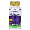 Natrol, Melatonina, Disolución rápida, Potencia extra, Fresa, 5 mg, 90 comprimidos