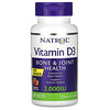 Natrol, Vitamin D3, Bone & Joint Health, Strawberry , 2,000 IU, 90 Tablets