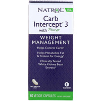 Carb Intercept 3 с контроллером углеводов фазы 2, 60 вегетарианских капсул - изображение